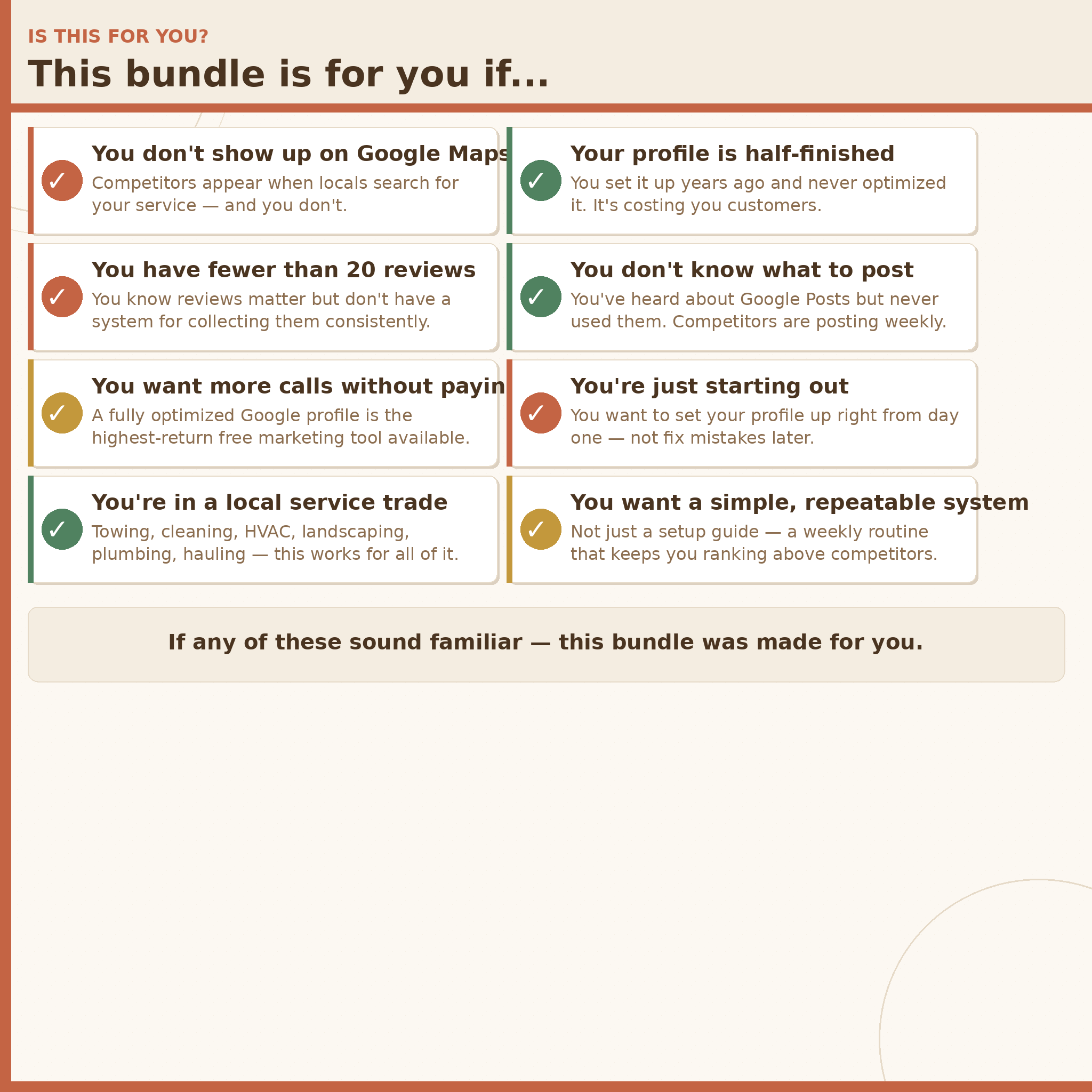 Google Business Profile Starter Kit — For Service Businesses
