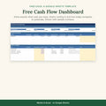 The Free Cash Flow Dashboard for Business Owners (Excel & Google Sheets)
