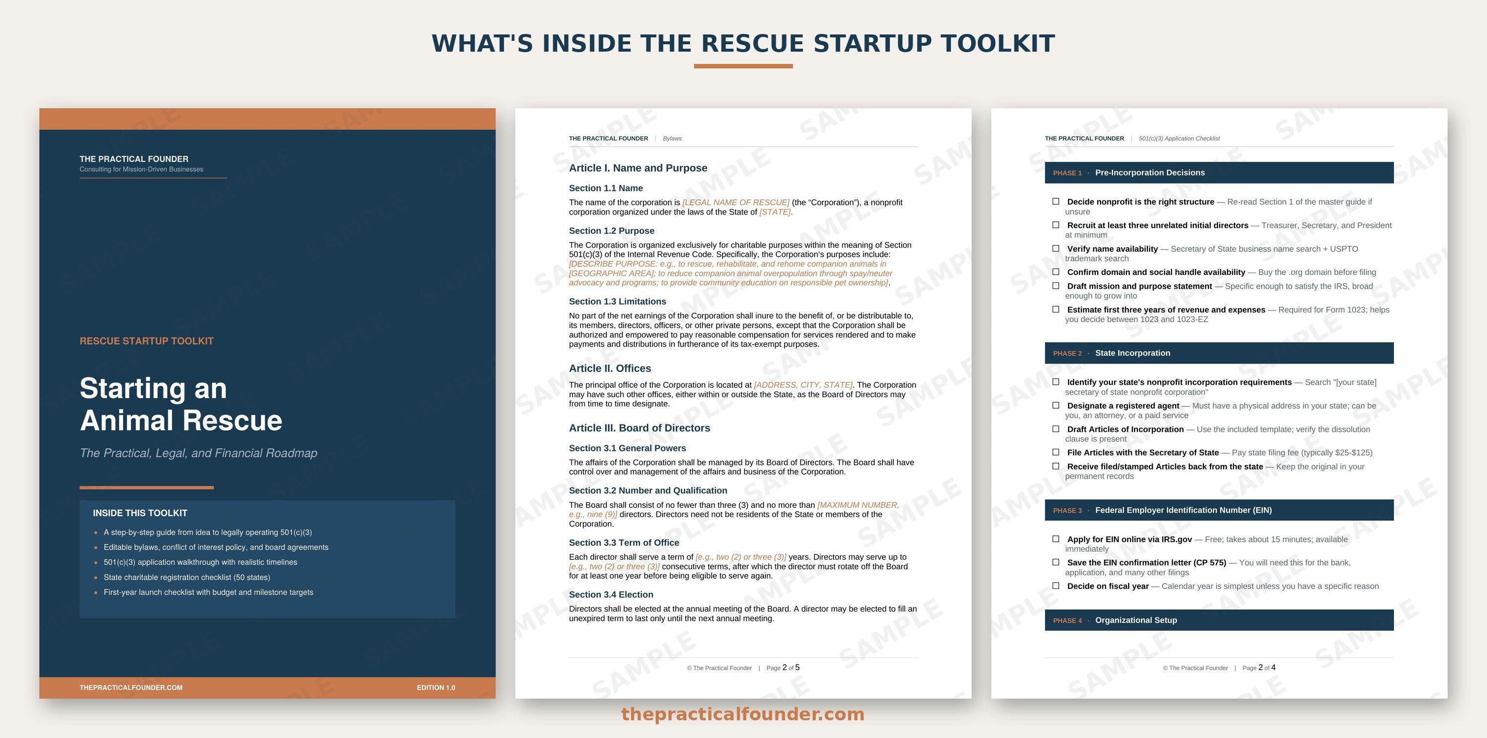 Rescue Startup Toolkit: Start Your Animal Rescue the Right Way