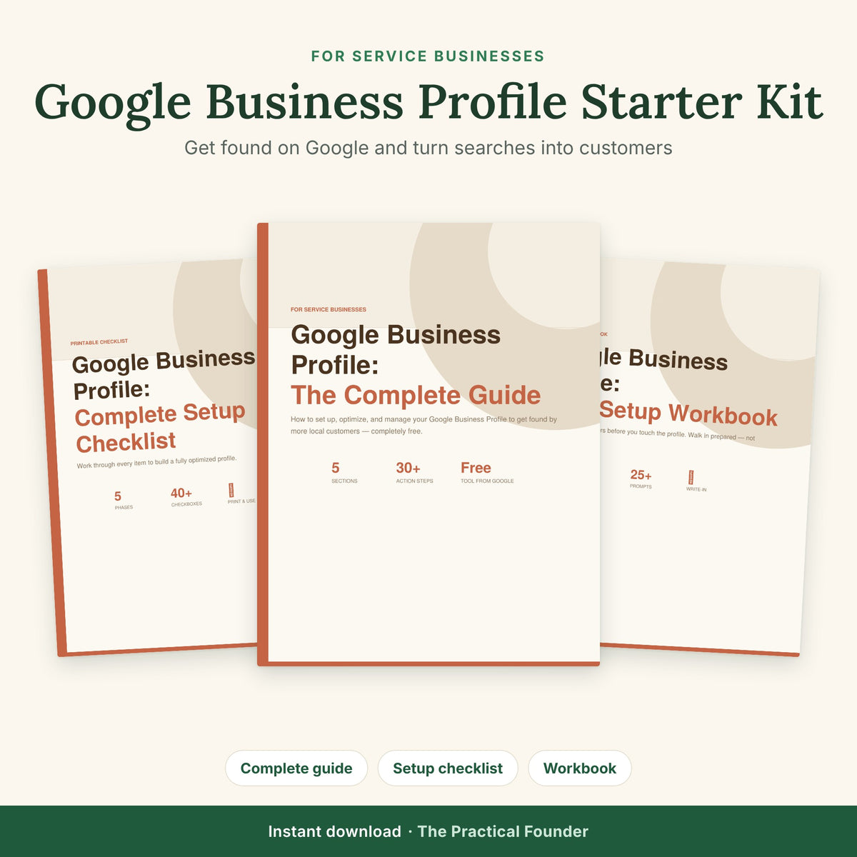 Google Business Profile Starter Kit — For Service Businesses
