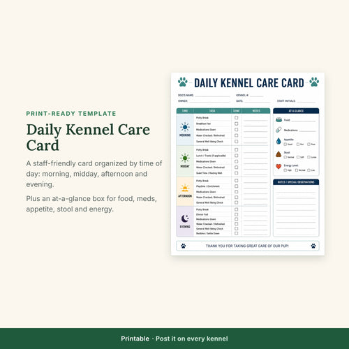 Dog Boarding & Daycare SOP Bundle – The Practical Founder