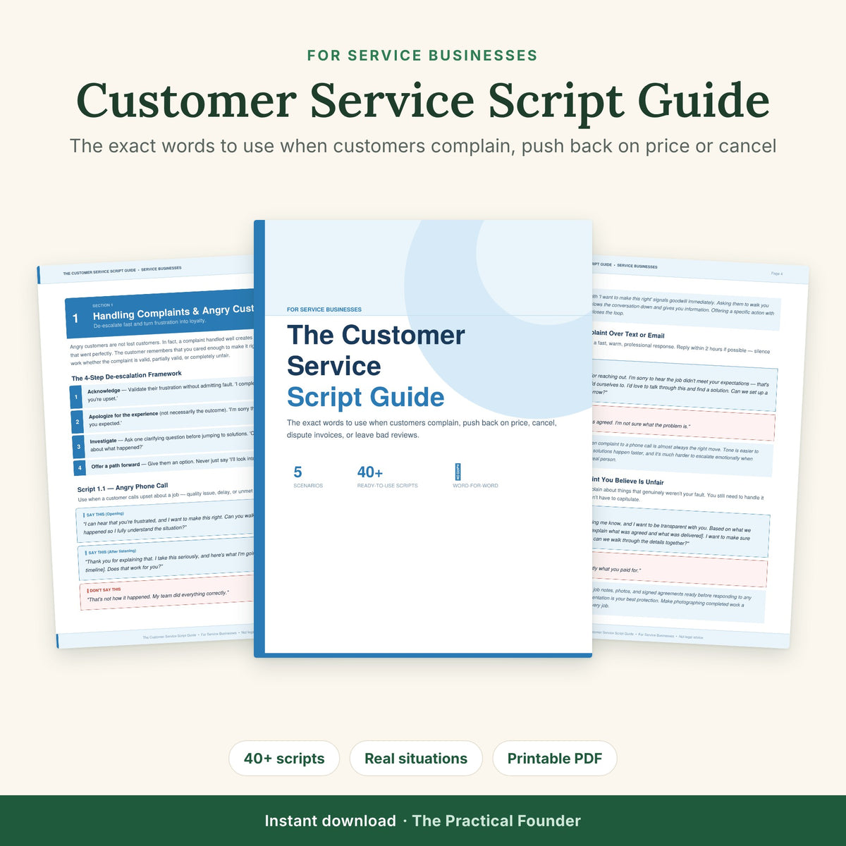 The Customer Service Script Guide for Service Businesses