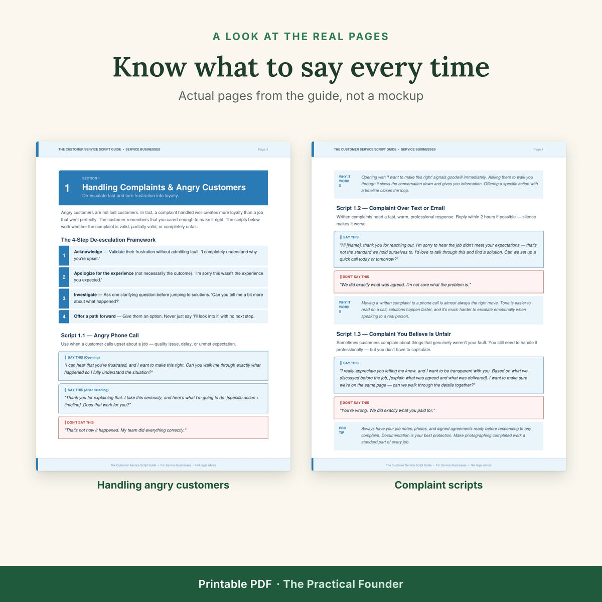 The Customer Service Script Guide for Service Businesses